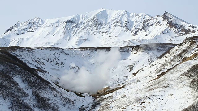堪察加半岛地热谷、天然火山温泉区
