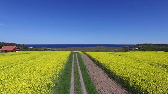 瑞典南部鸟瞰图