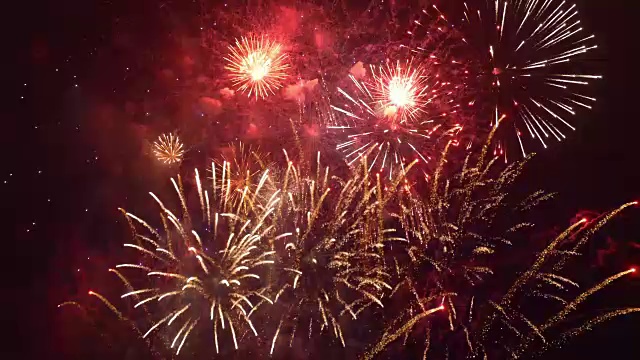 詳情圖-4K慢鏡頭煙花表演