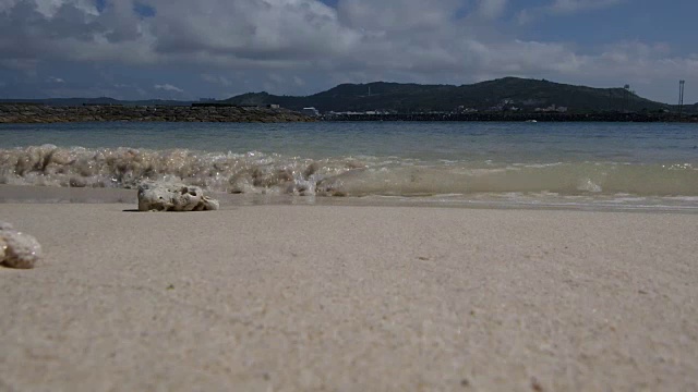 沙滩波浪