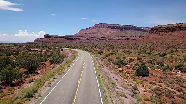 孤独的沙漠公路