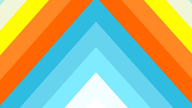 4K Cool Stripes From Corners Flat Transition(带alpha通道)