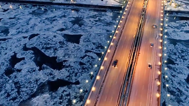 明尼阿波利斯市中心Hyper Lapse - Hennepin桥