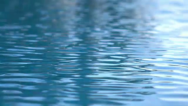 可循环的视频水面在4k