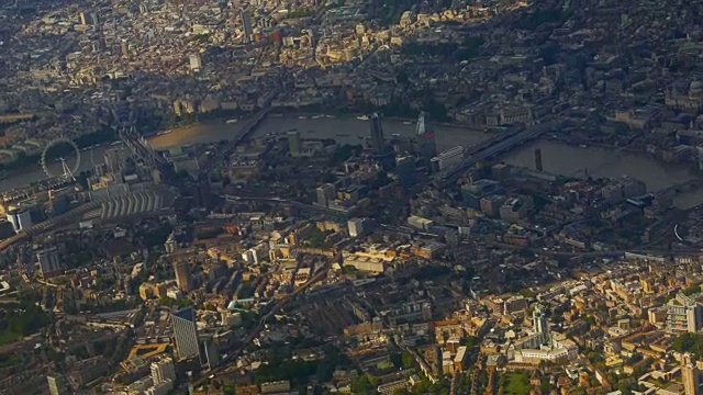 鸟瞰图伦敦，英国，英国