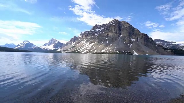 详情图-这是加拿大落基山脉中美丽的山湖。