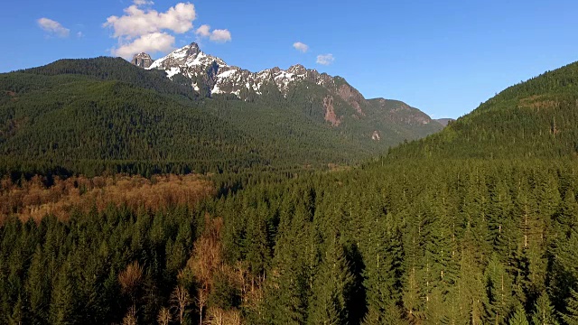 白马山北瀑布达林顿华盛顿索克河谷