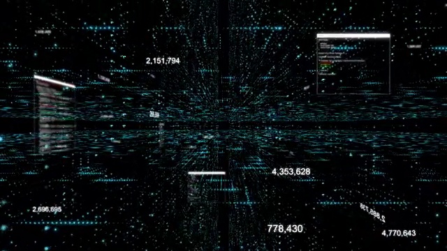 详情图-4K抽象数字粒子元