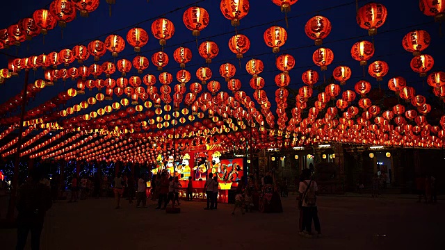 中国灯笼，庆祝中国新年，中国红灯笼，庆祝春节