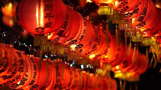 詳情圖-中國燈籠，慶祝中國新年，中國紅燈籠，慶祝春節(jié)