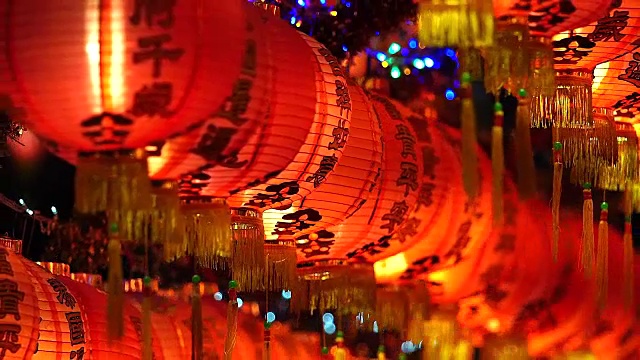 詳情圖-中國燈籠，慶祝中國新年，中國紅燈籠，慶祝春節(jié)