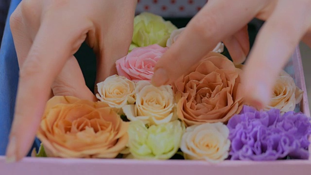 详情图-花店专业花匠制作鲜花礼盒