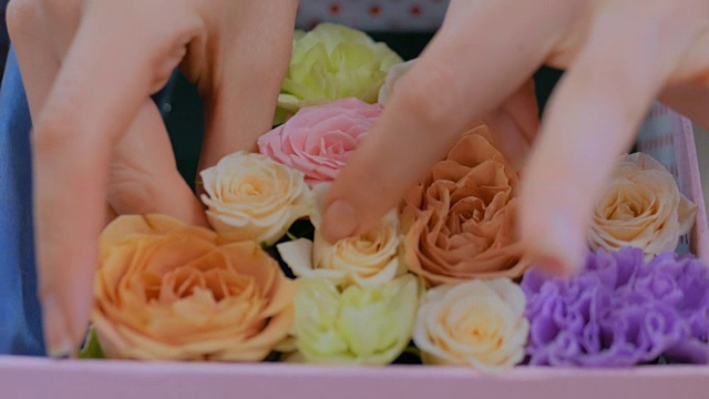 详情图-花店专业花匠制作鲜花礼盒