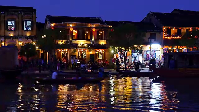 越南，Thu Bon River, Hoi An old quarter, 4k