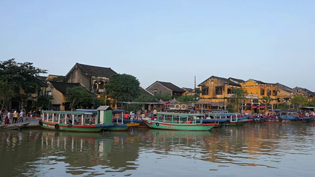 越南，Thu Bon River, Hoi An old quarter, 4k