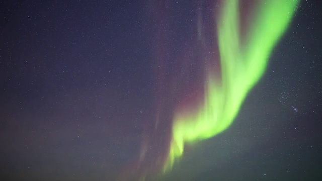 时间Lapse-Aurora