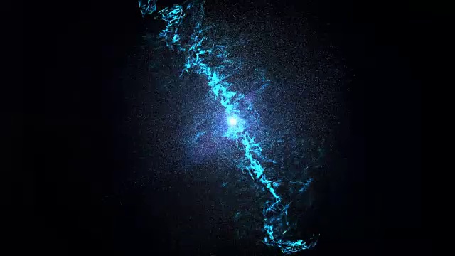 脉冲星在超新星中爆炸。