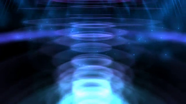 神秘数字粒子动画