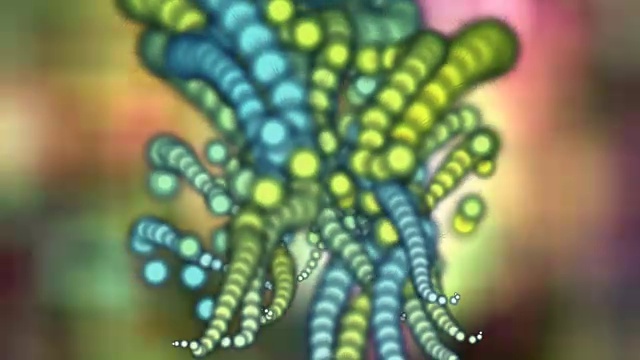 数字粒子动画
