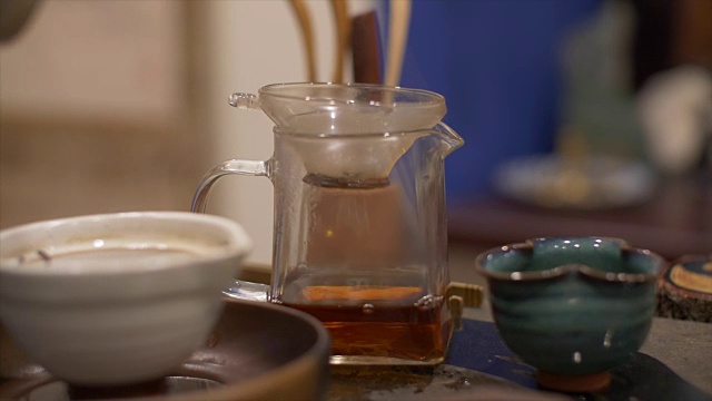 中国传统茶道工艺。