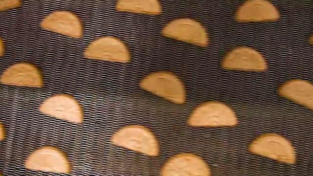 输送机与饼干