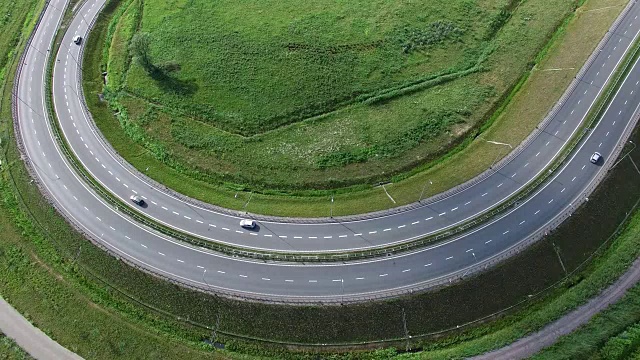 詳情圖-波蘭夏季公路樞紐的架空