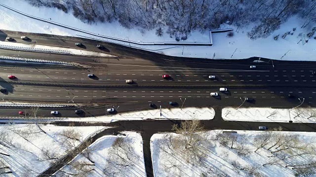 詳情圖-基輔渦輪公路交匯處鳥瞰圖。