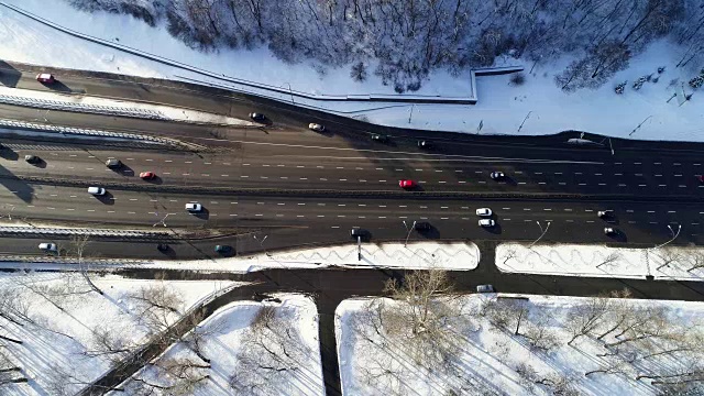 詳情圖-基輔渦輪公路交匯處鳥瞰圖。