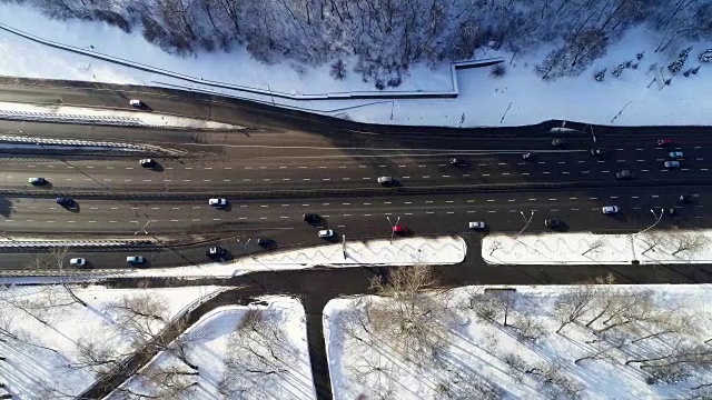 詳情圖-基輔渦輪公路交匯處鳥瞰圖。