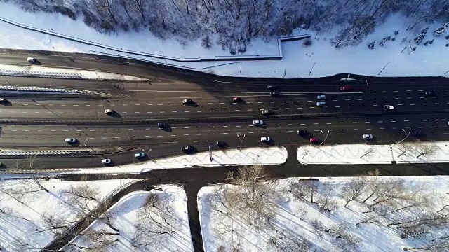 詳情圖-基輔渦輪公路交匯處鳥瞰圖。