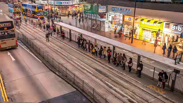 詳情圖-4K翻拍香港電車。