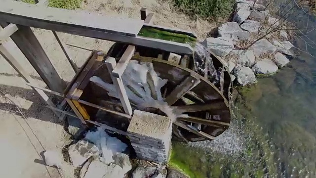 韩国风格的水磨，釜山，韩国，亚洲