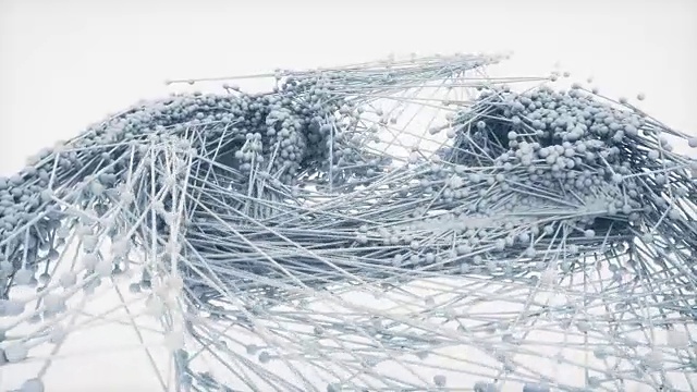 详情图-网络数据流/分子行为。