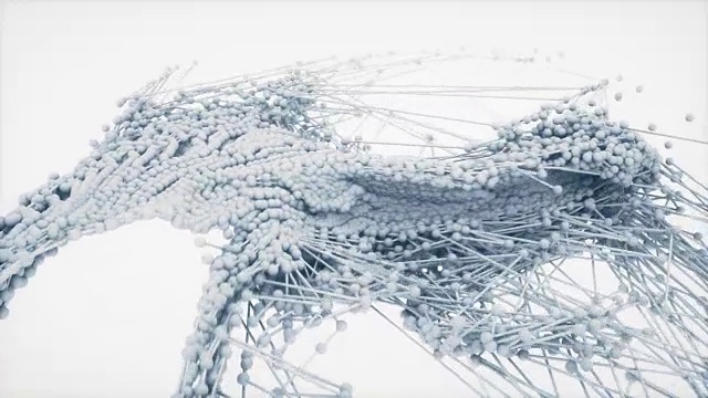 详情图-网络数据流/分子行为。