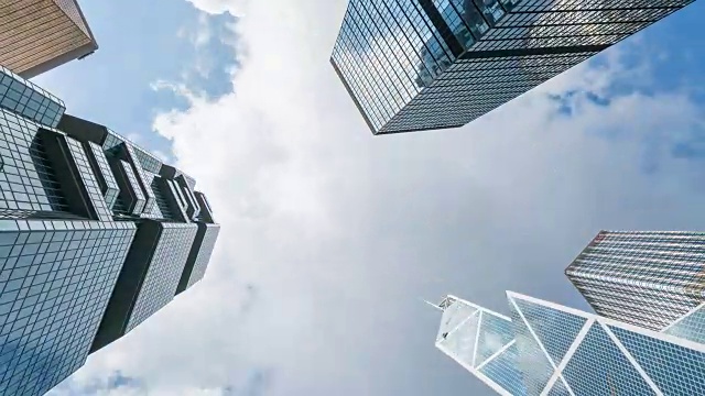 4K延时:香港商务区