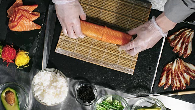 詳情圖-烹飪用鮭魚做壽司