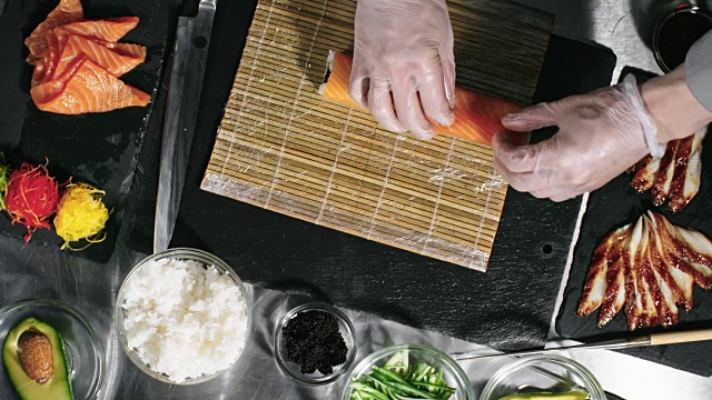 詳情圖-烹飪用鮭魚做壽司