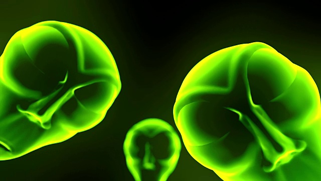 外星人灰色的头面对令人毛骨悚然的外星灰色绑架生物ufo 4k