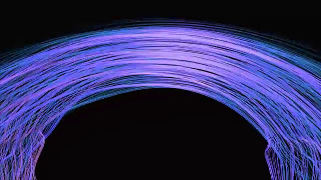 抽象的光线轨迹。