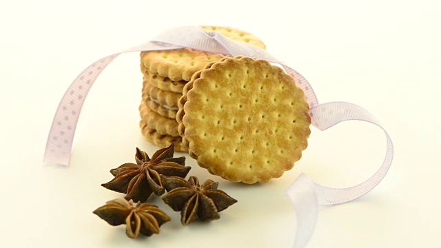 香草夹心三明治饼干