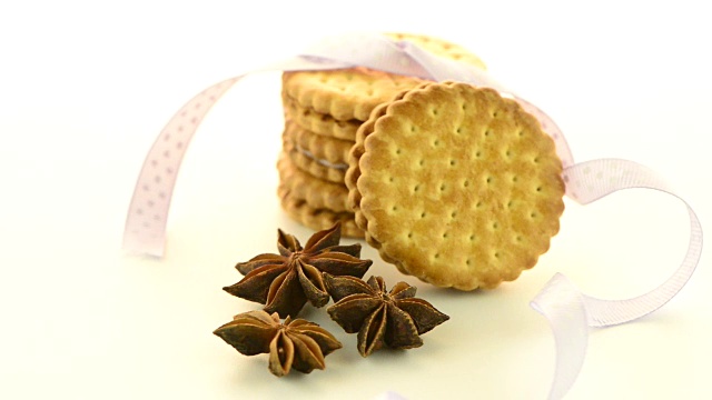 香草夹心三明治饼干