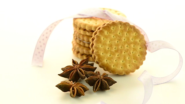 香草夹心三明治饼干