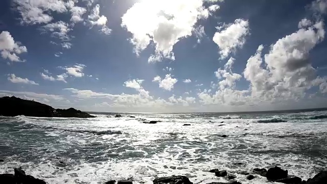 El Cotillo, Fuerteventura, pan，大西洋，海浪，4k