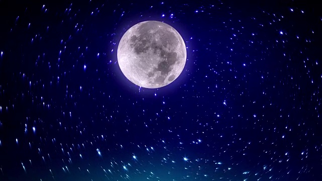 詳情圖-閃爍的星星和月亮