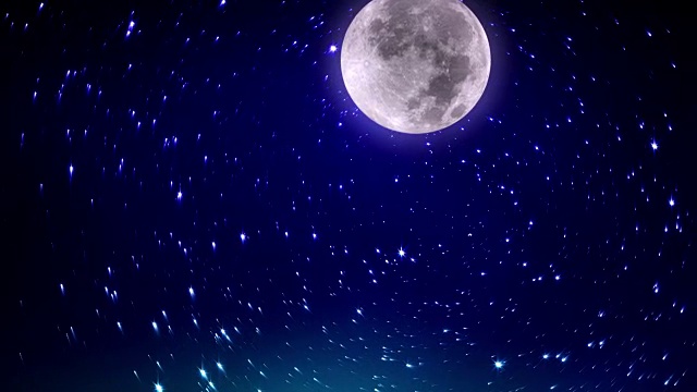 詳情圖-閃爍的星星和月亮