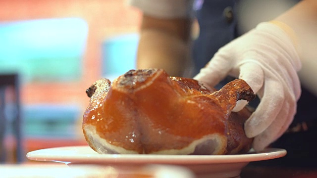 詳情圖-滑皮烤鴨，無油酥脆