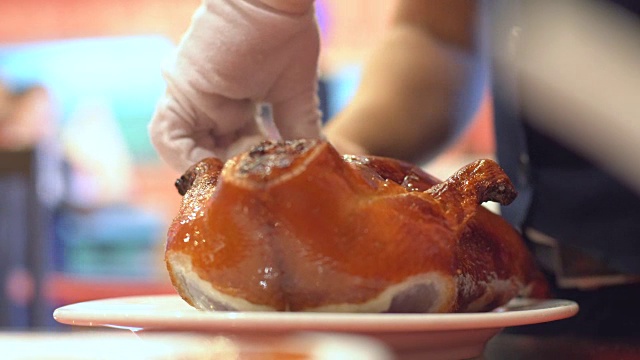 詳情圖-滑皮烤鴨，無油酥脆