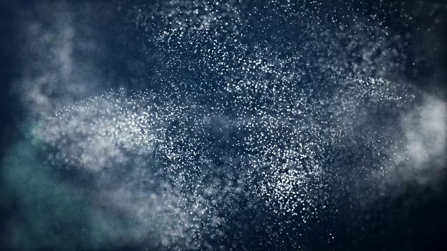 飛行的粒子