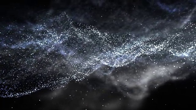 飛行的粒子