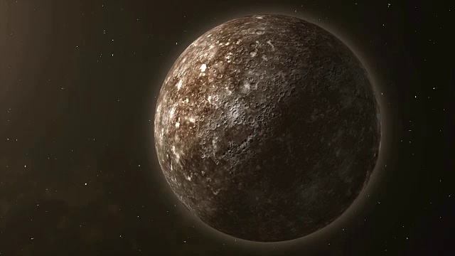 太阳系-水星。它是太阳系八大行星中最小、距离太阳最近的行星，公转周期约为88个地球日